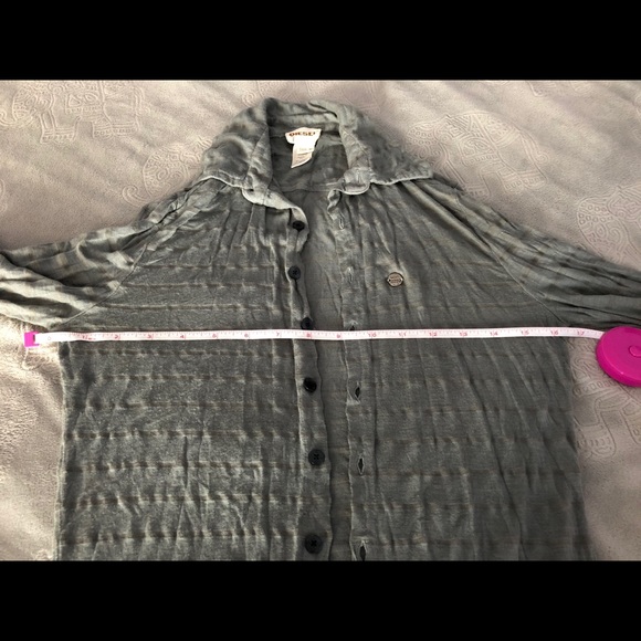 Diesel button up tunic - Picture 3 of 3